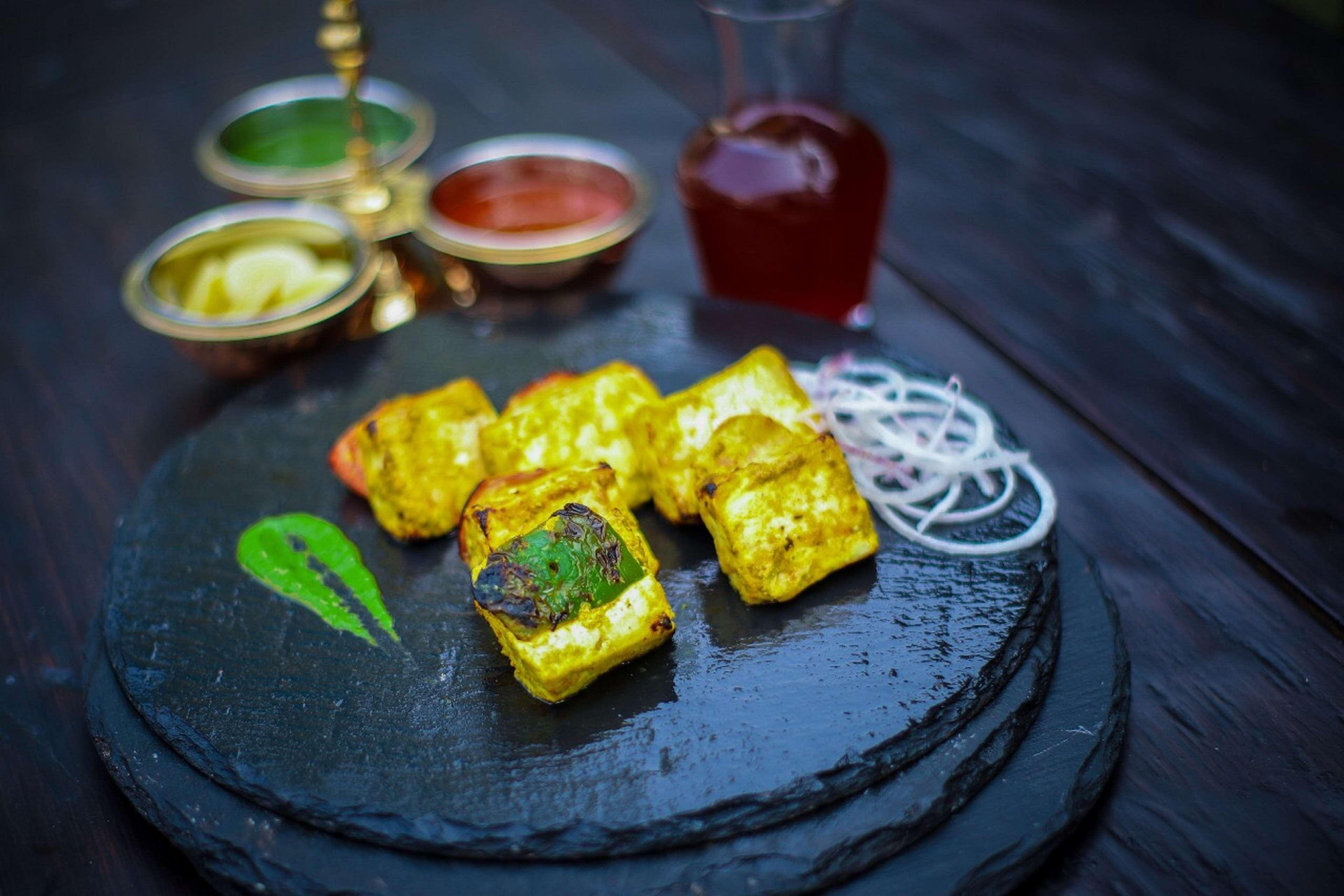 希尔顿孟买国际机场酒店 外观 照片 Paneer tikka
