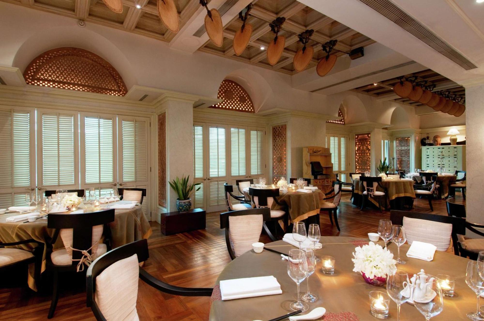 希尔顿孟买国际机场酒店 外观 照片 The interior of the restaurant
